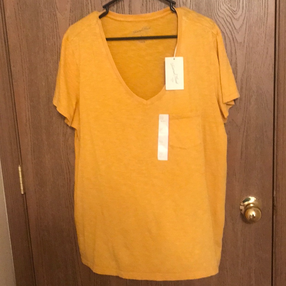 Mustard Vneck